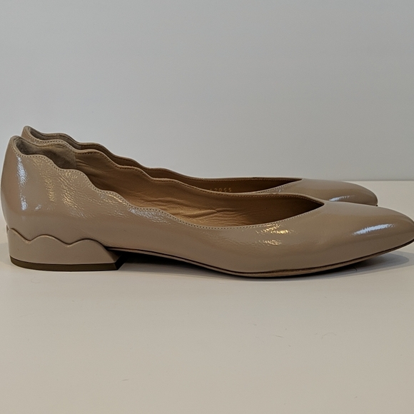 Chloe Shoes - NWT Chloe Patent Leather Flats Size 7.5 (37.5)